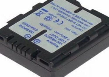 PowerSmart Li-ion,7.20V (Compatible with 7.40V) [5.2Wh,720mAh] Replacement Camcorder Battery for UK HITACHI DZ-BP07P, DZ-BP07PW, DZ-BP07S, DZ-BP7S, DZ-BP7SJ, DZ-BP7SW